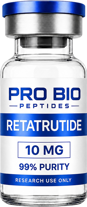 Research peptide vial